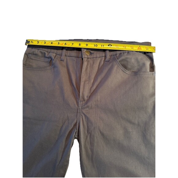 Blue Delta Custom Mens Chinos-American Made Premium Stretch Cotton Pants 35/28.5 - Picture 2 of 9